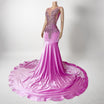 Zoe Glitter A Line Dress