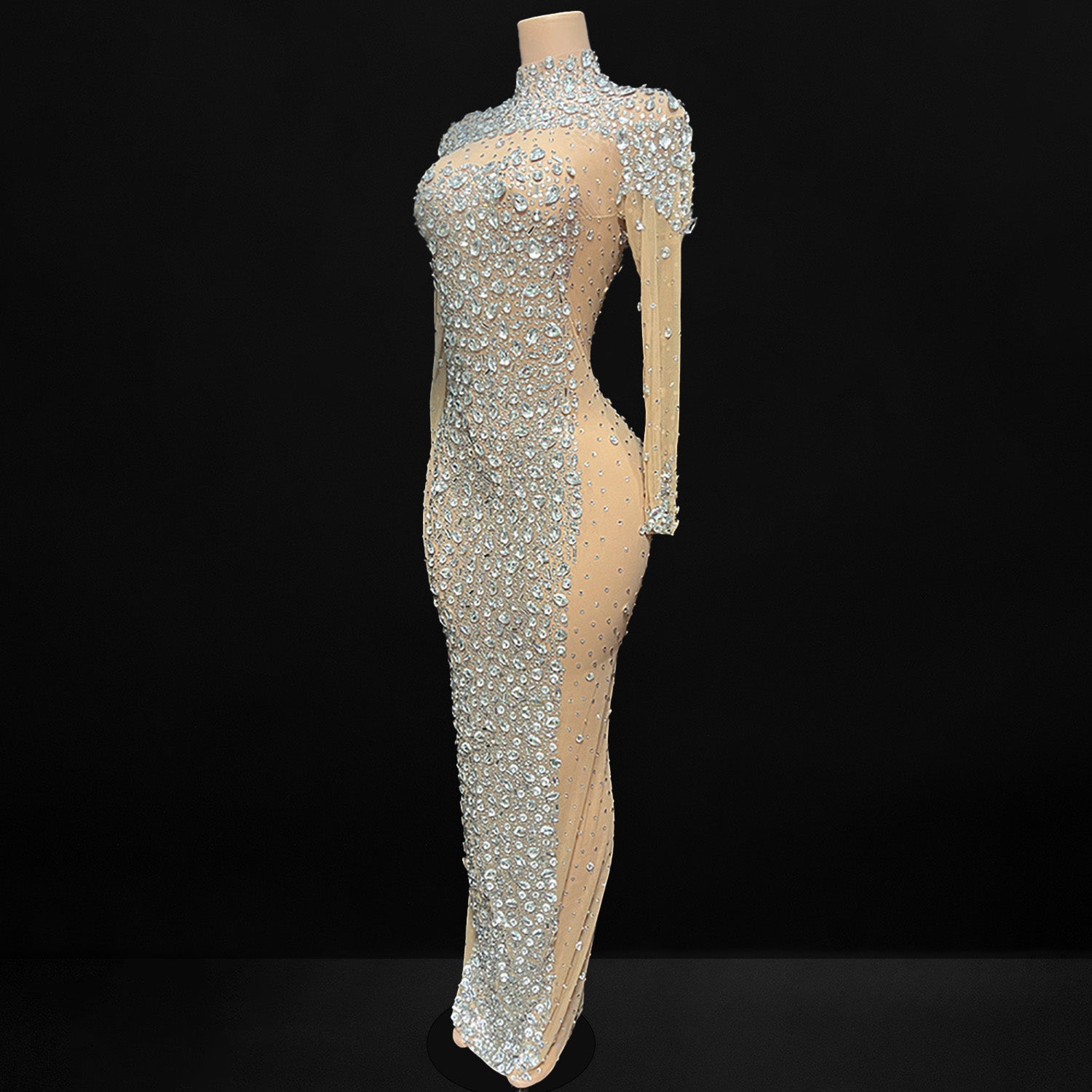 Rhinestone Crystal Dress V2 – BOUGIE GLITTER