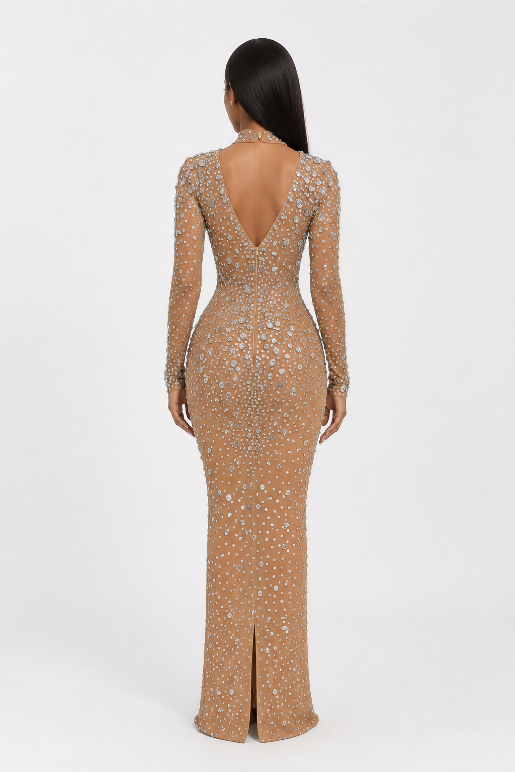 Rhinestone Crystal Dress V2
